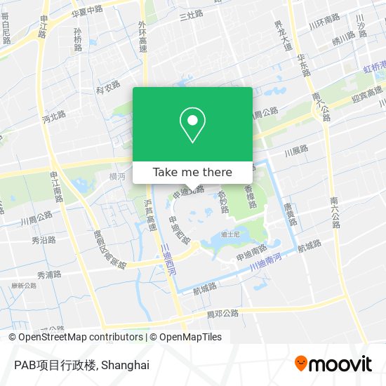 PAB项目行政楼 map