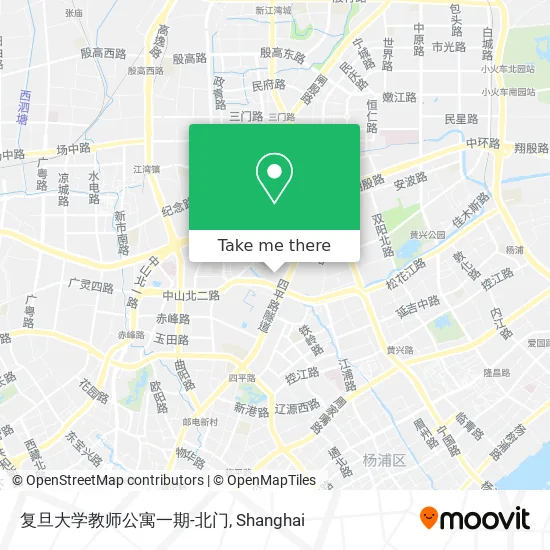 复旦大学教师公寓一期-北门 map
