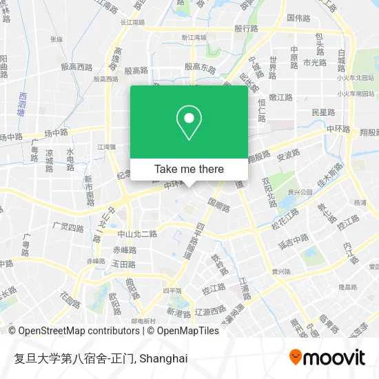 复旦大学第八宿舍-正门 map