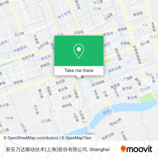 新安乃达驱动技术(上海)股份有限公司 map