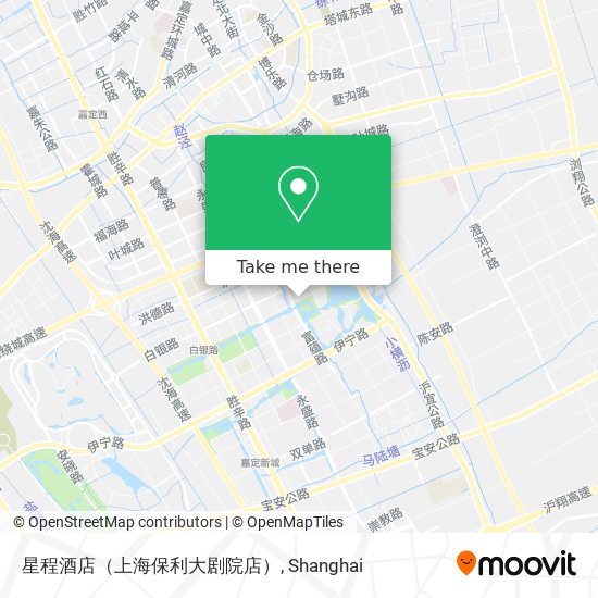 星程酒店（上海保利大剧院店） map