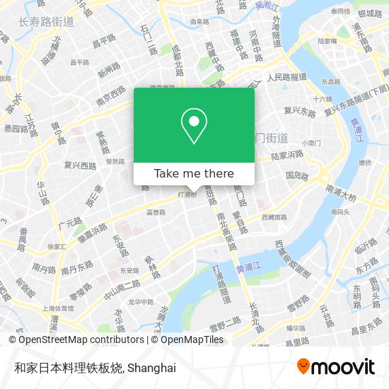 和家日本料理铁板烧 map