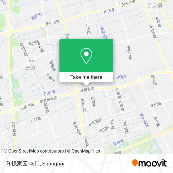 和憬家园-南门 map