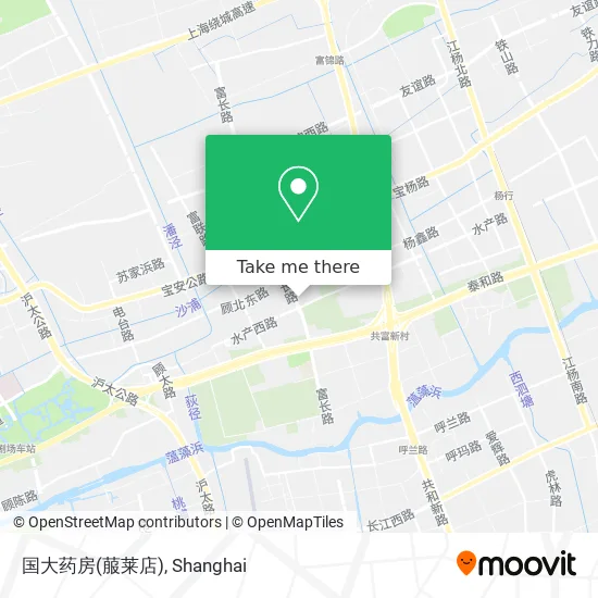 国大药房(菔莱店) map