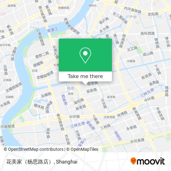 花美家（杨思路店） map