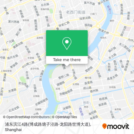 浦东滨江4路(博成路塘子泾路-龙阳路世博大道) map