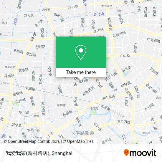 我爱我家(新村路店) map