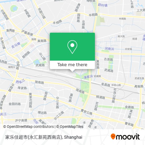 家乐佳超市(永汇新苑西南店) map
