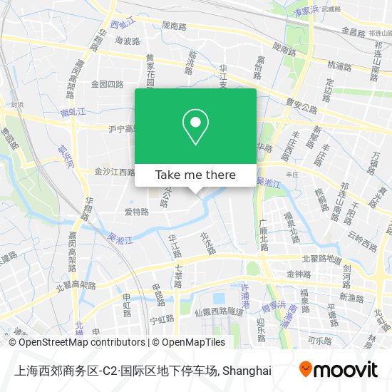 上海西郊商务区-C2·国际区地下停车场 map