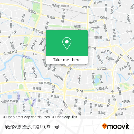 酸奶家族(金沙江路店) map