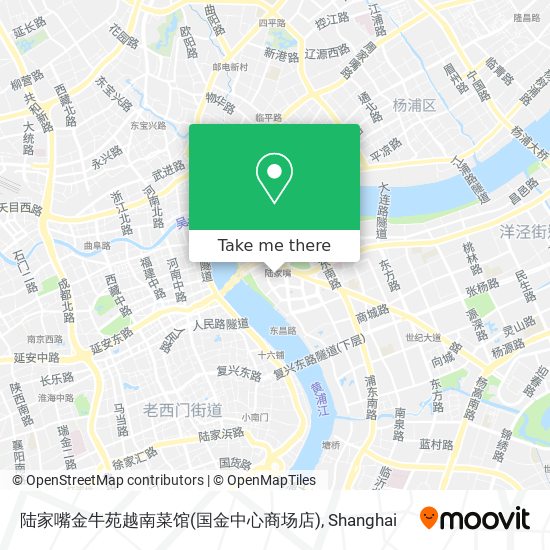 陆家嘴金牛苑越南菜馆(国金中心商场店) map