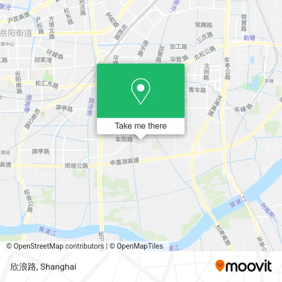 欣浪路 map