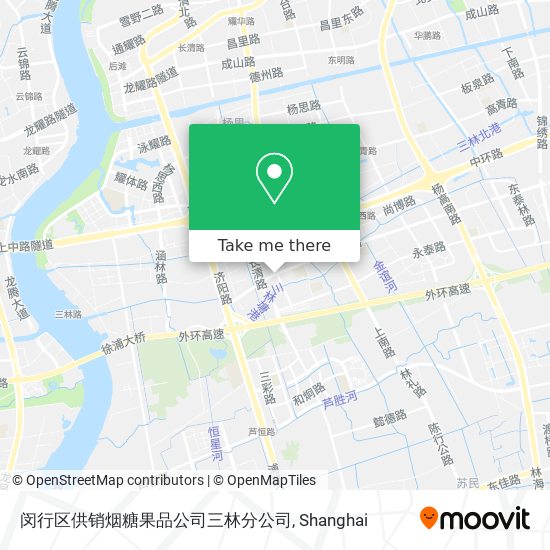 闵行区供销烟糖果品公司三林分公司 map