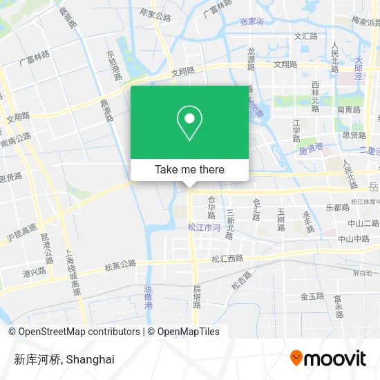 新库河桥 map