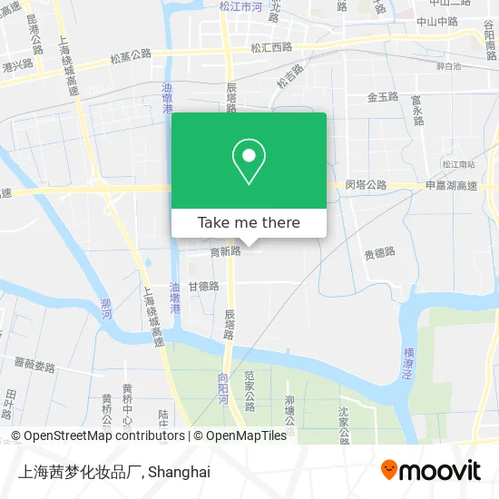上海茜梦化妆品厂 map