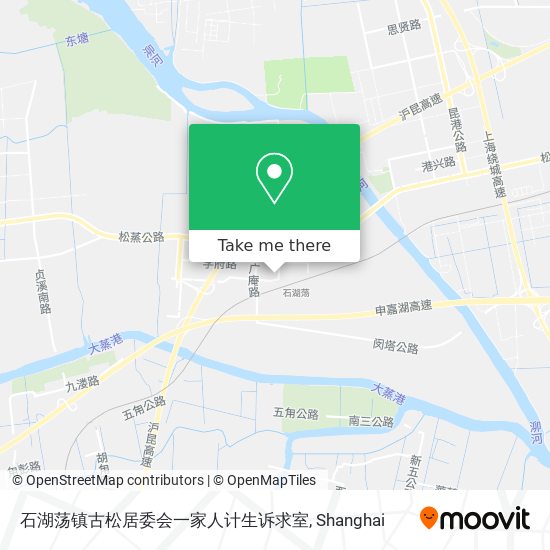 石湖荡镇古松居委会一家人计生诉求室 map