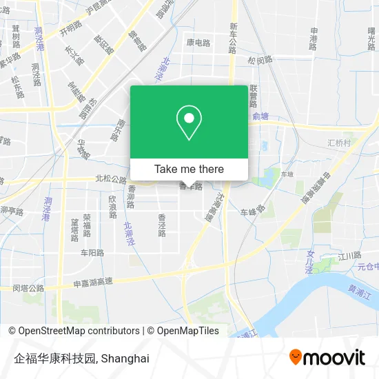 企福华康科技园 map