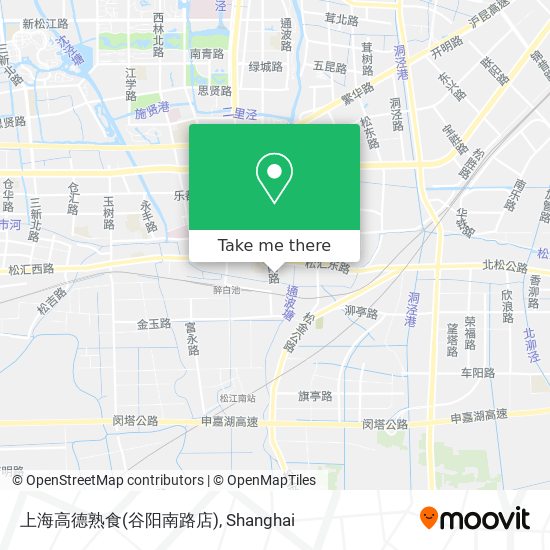 上海高德熟食(谷阳南路店) map