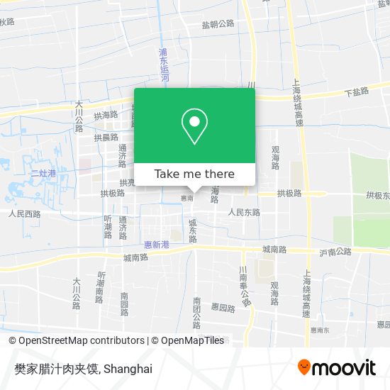 樊家腊汁肉夹馍 map