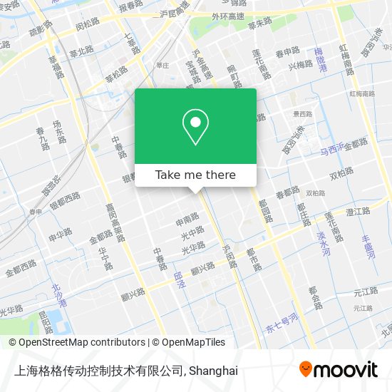 上海格格传动控制技术有限公司 map