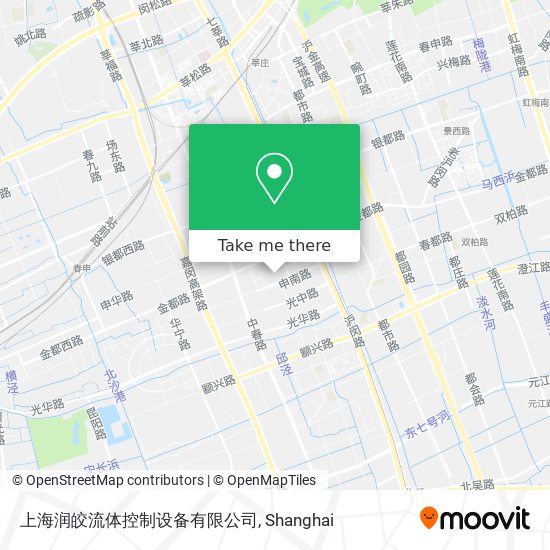 上海润皎流体控制设备有限公司 map