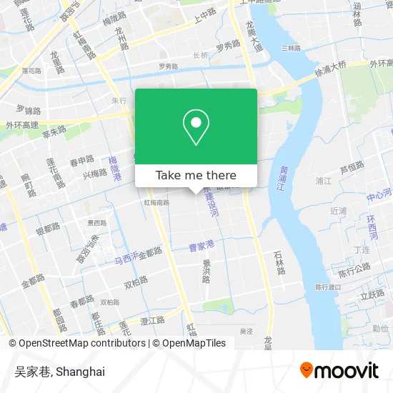 吴家巷 map