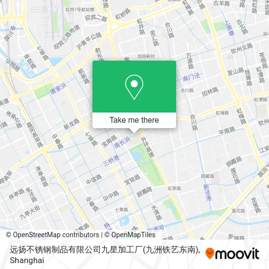 远扬不锈钢制品有限公司九星加工厂(九洲铁艺东南) map