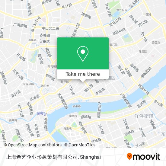 上海希艺企业形象策划有限公司 map