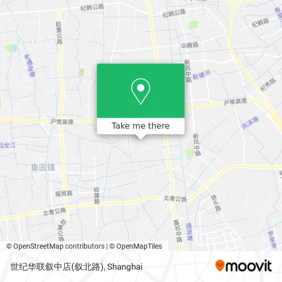 世纪华联叙中店(叙北路) map