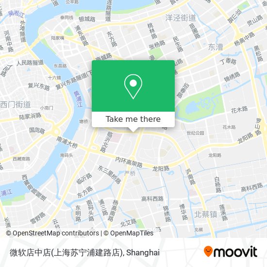 微软店中店(上海苏宁浦建路店) map