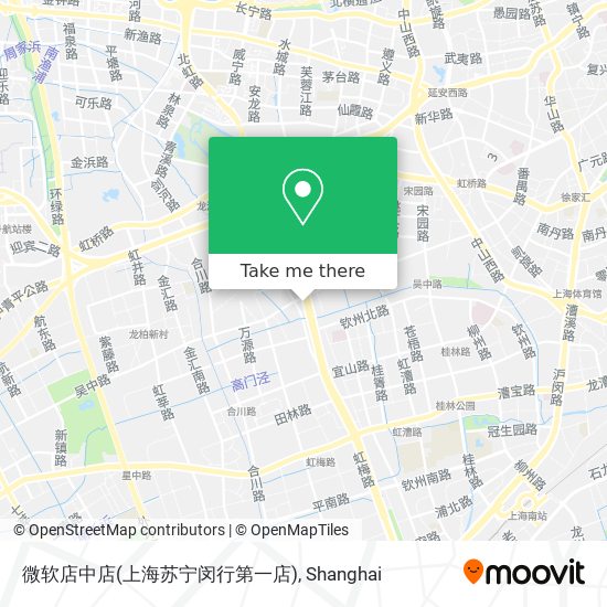 微软店中店(上海苏宁闵行第一店) map