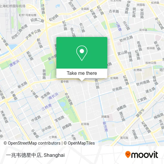 一兆韦德星中店 map
