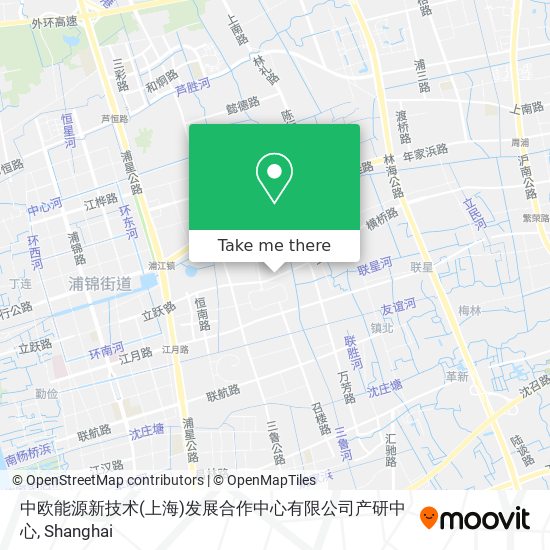 中欧能源新技术(上海)发展合作中心有限公司产研中心 map