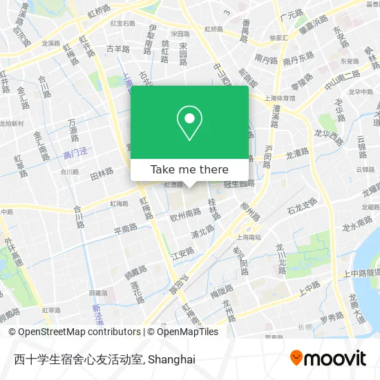 西十学生宿舍心友活动室 map