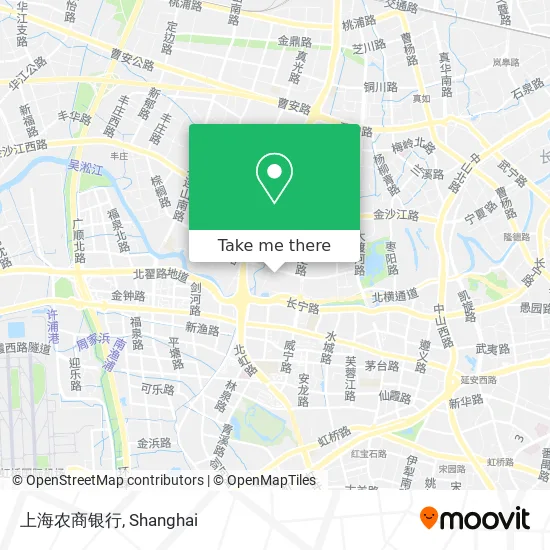上海农商银行 map