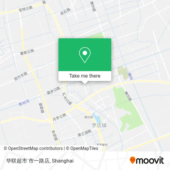 华联超市 市一路店 map