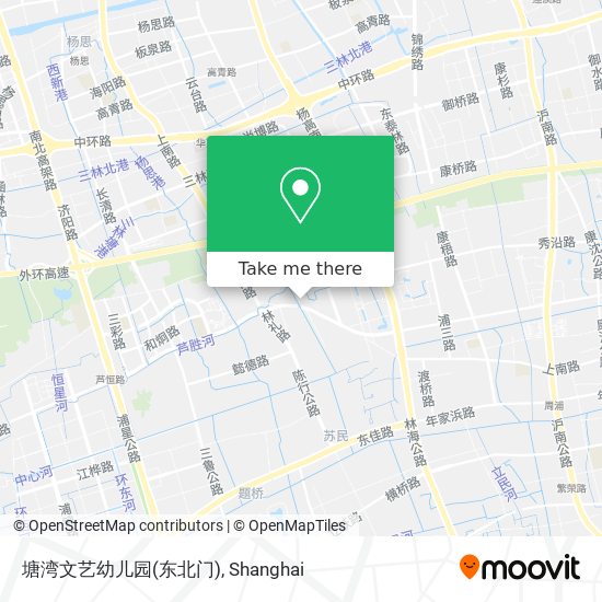 塘湾文艺幼儿园(东北门) map