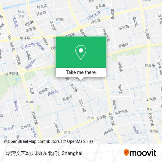 塘湾文艺幼儿园(东北门) map