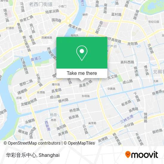 华彩音乐中心 map