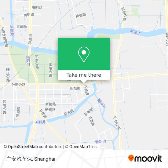 广安汽车保 map