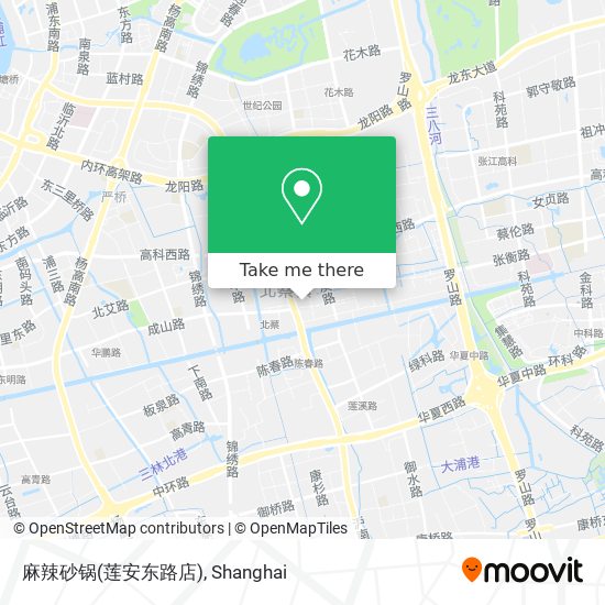 麻辣砂锅(莲安东路店) map