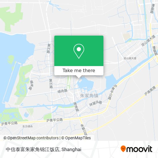 中信泰富朱家角锦江饭店 map