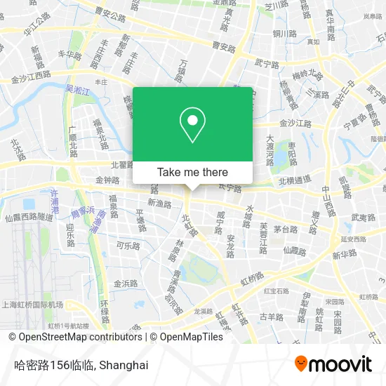 哈密路156临临 map