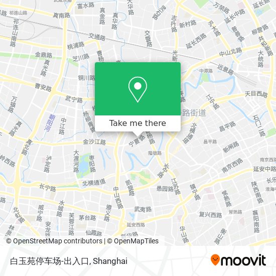 白玉苑停车场-出入口 map