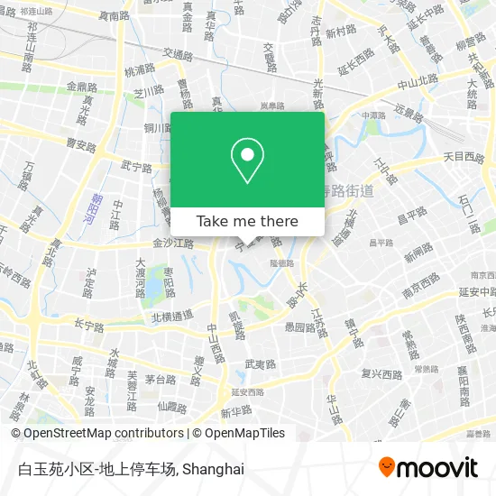 白玉苑小区-地上停车场 map