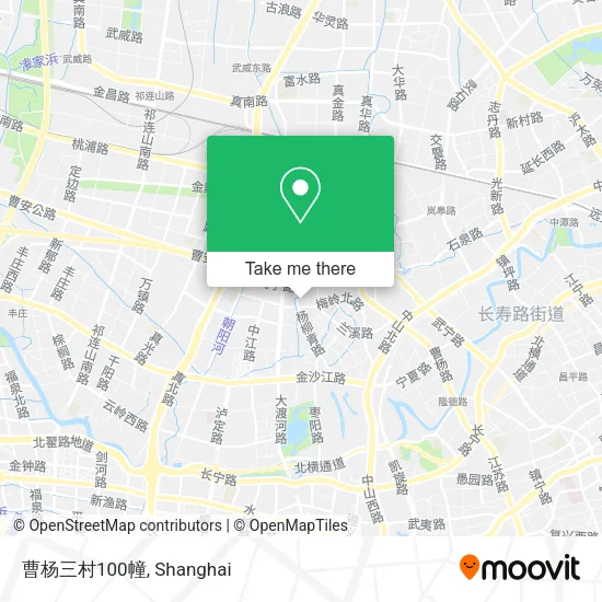 曹杨三村100幢 map