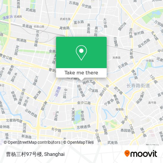 曹杨三村97号楼 map