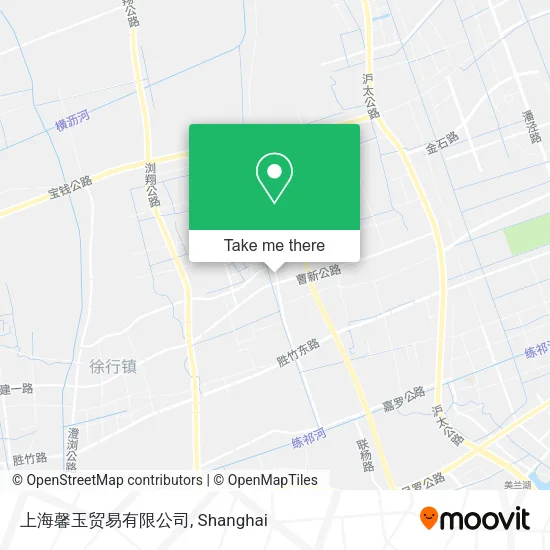 上海馨玉贸易有限公司 map