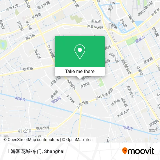 上海源花城-东门 map