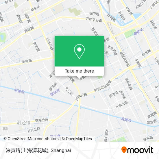 涞寅路(上海源花城) map